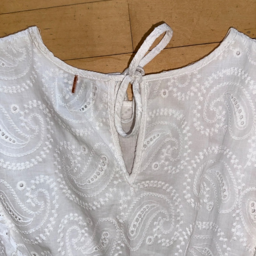 Anthropologie MISA Los Angeles Doutzen Eyelet dress, Med. L903 - Picture 9 of 9